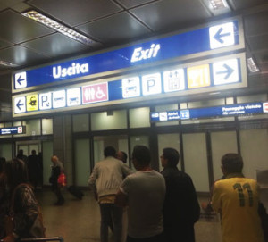 meeting point Fiumicino T1